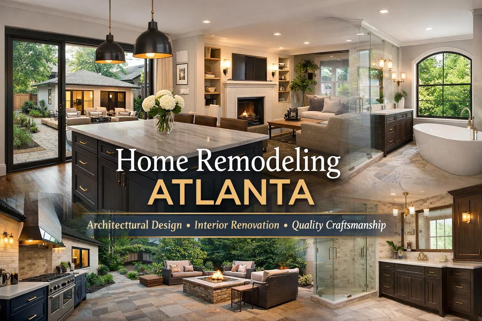 Home Remodeling That Reflects Atlanta Living